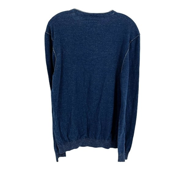 New Heritage Report Collection Sweatshirts Mens Medium Blue Long-sleeve … - Picture 2 of 8